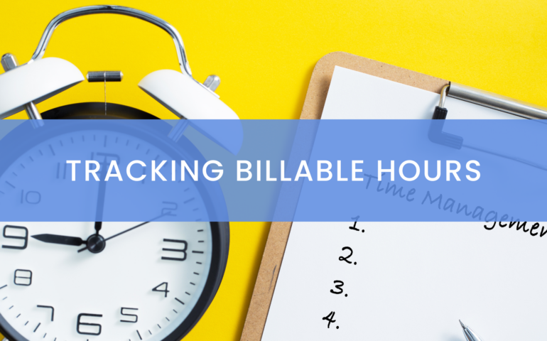 Tracking billable hours
