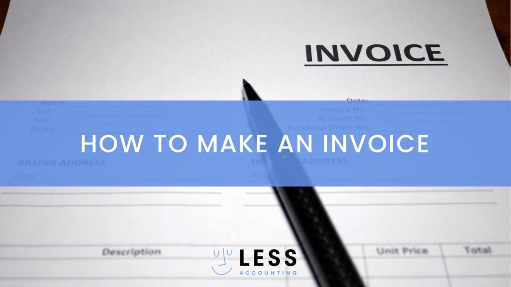 How to make an invoice