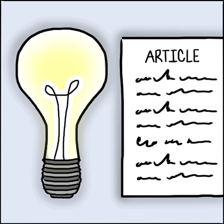 How I Write an Article, Going from Idea to Rough Draft