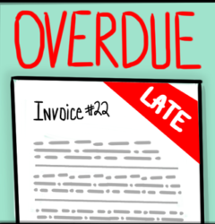 past due invoice