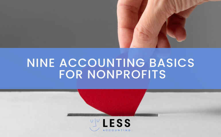 Nine Accounting Basics for Nonprofits