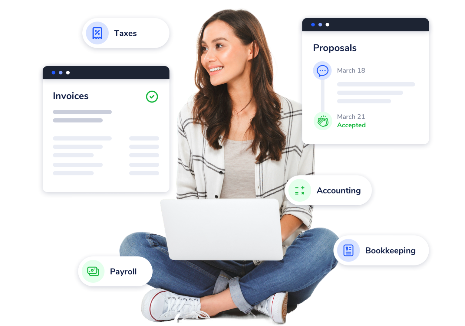 Smart bookkeeping. Powered by professionals. Backed by technology.
