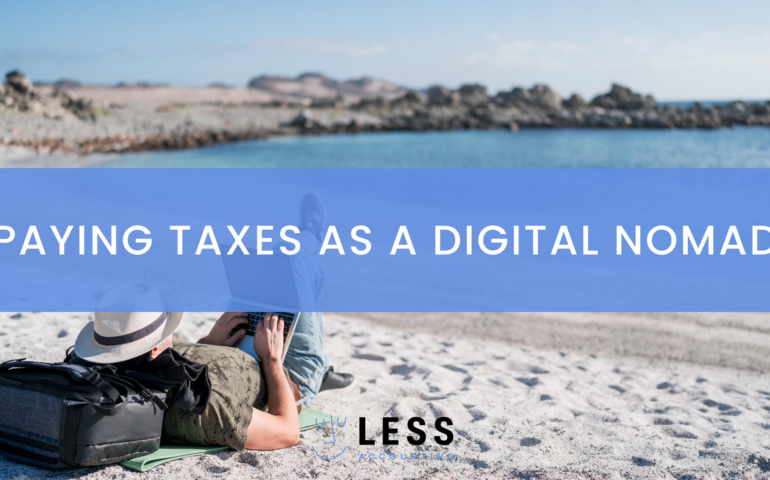 Paying taxes as digital nomad